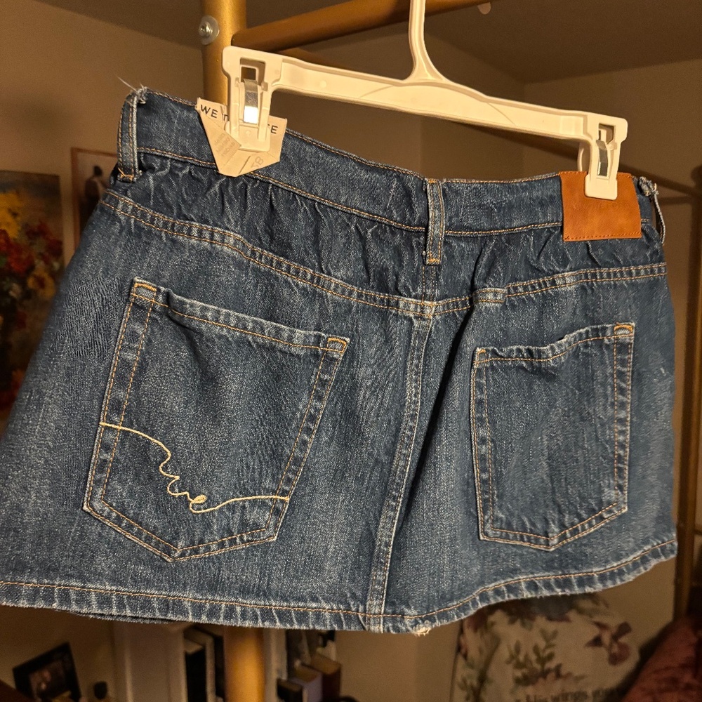 We the Free Denim Skort